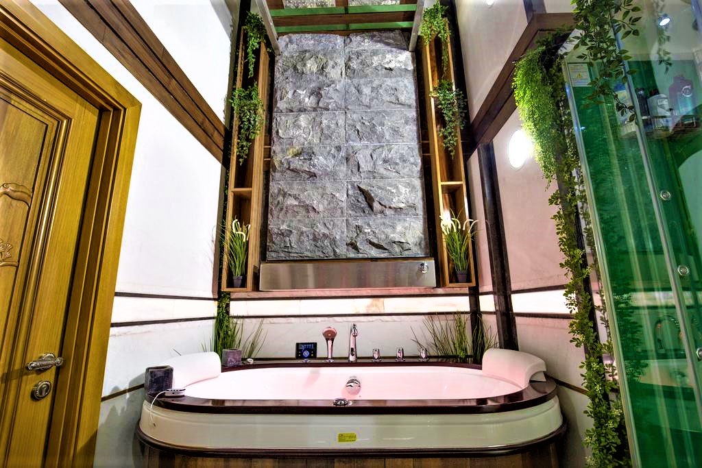 Waterfall shower